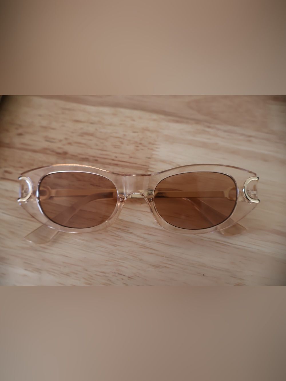 Retro Oval Sunglasses for Women 90s-Style Classic Oval Frame Sun Glasses